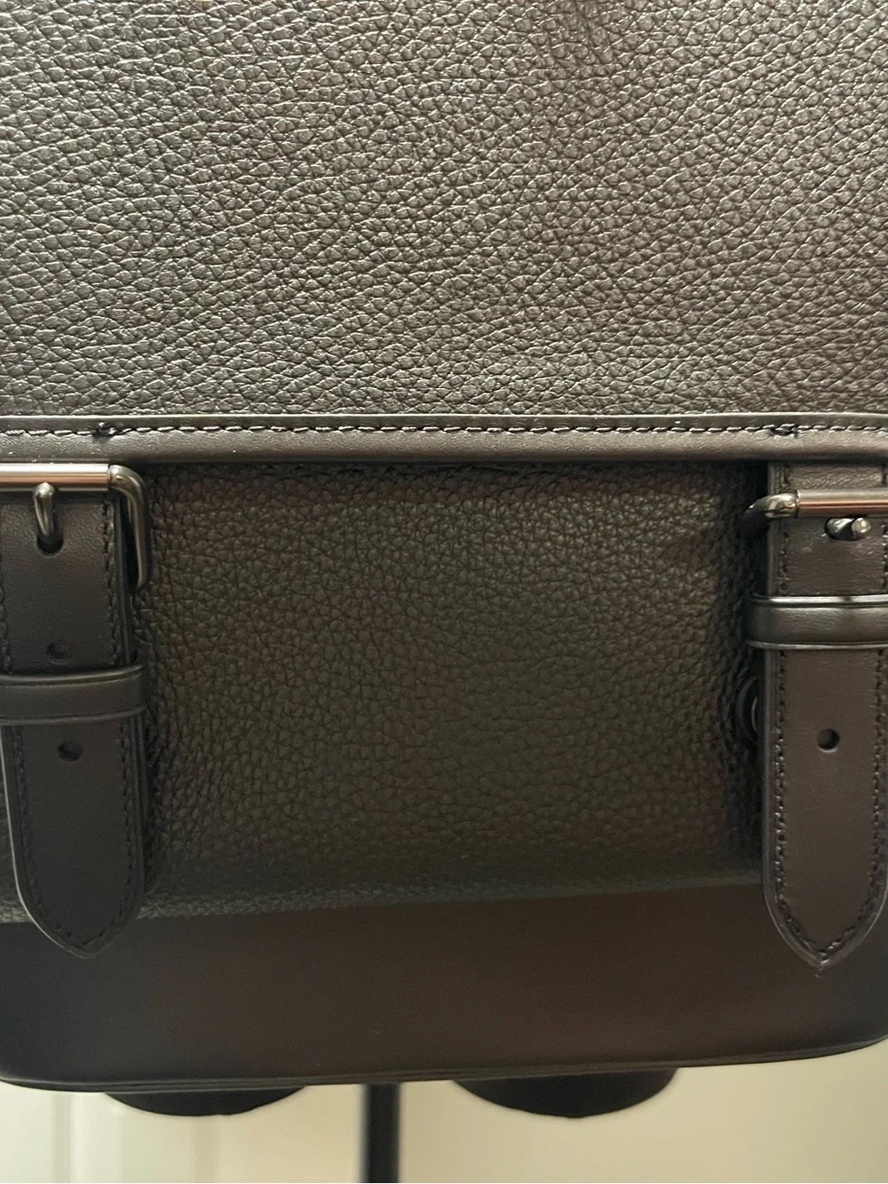 Coach pebbled leather